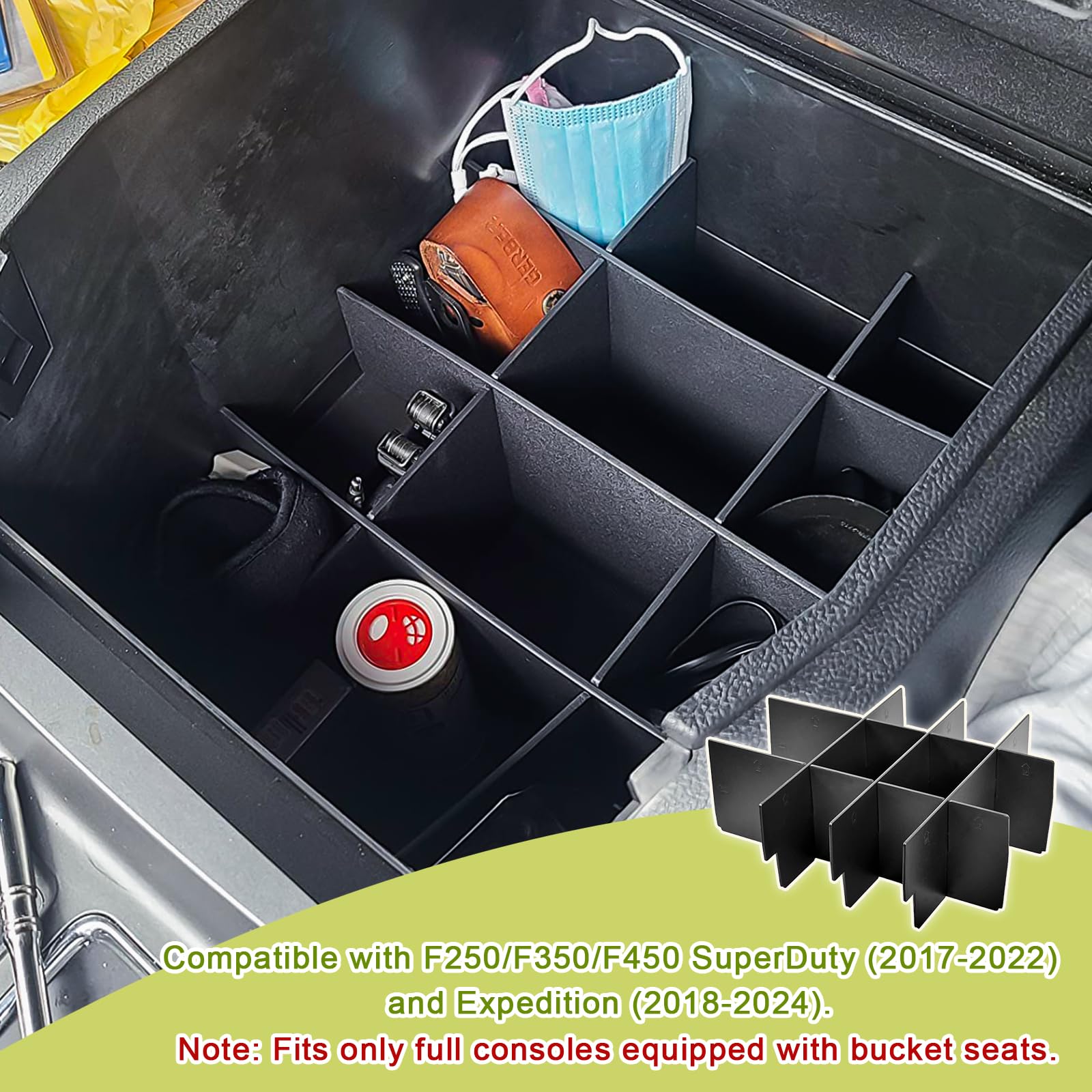 Amazon.com: HGWEI Center Console Organizer Compatible with Ford